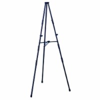 Testrite Visual Products 925 Convention and Hotel Easels Black Facilities Easel