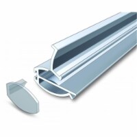 Testrite Visual Products GC48 SnapGraphics 48 in. Snapgraphic Gripper Gc- Clear