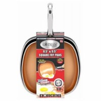 Emson 254441 Gotham Steel Shallow Square Pan, Pack of 2