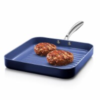 Emson Div. of E. Mishon 107026 10.5 in. Grill Pan, Blue