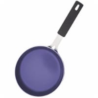 GraniteStone Diamond Blue 5.5 In. Nonstick Fry Pan with Rubber Grip 7031