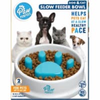 Bell and Howell Dog and Cat Slow Feeder Bowl
