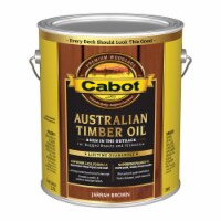 Cabot Transparent Jarrah Brown Oil-Based Alkyd Australian Timber Oil 1 gal. - Total Qty: 4;