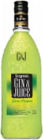 Seagram's Green Dragon Gin & Juice Ready to Drink Cocktail Perspective: Main