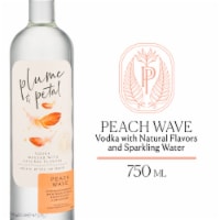 Plume & Petal Peach Wave Flavored Vodka Perspective: Main
