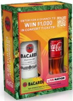 BACARDI Superior White Rum and Coke Zero Value Pack Perspective: Main