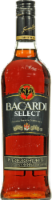 Bacardi Select Puerto Rican Rum Perspective: front