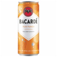 Bacardi Punch Real Rum Ready to Drink Cocktail Single Can Perspective: Main