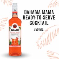 Bacardi Premium Bahama Mama Rum Ready to Drink Cocktail Single Bottle Perspective: Main