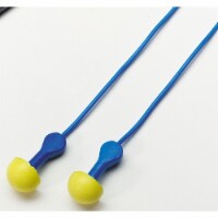3M EAR Express Pod Plugs Corded 4/BX Yellow MMM3111115