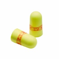 3M E-A-Rsoft SuperFit 33 Uncorded Earplugs 312-1256, in Poly Bag Regular Size 20