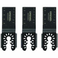 Dremel 1-5/8 in. Carbon Steel Universal Wood Flush Cut Blade 3 pk - Total Qty: 1
