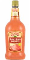 Chi-Chi's Ruby Red Margarita Ready to Drink Cocktail Single Bottle Perspective: Main