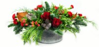 Christmas Nostalgia Floral Arrangement Perspective: Main