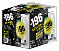 -196 Lemon Vodka Seltzer Cans Perspective: Main