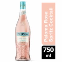 Delola Spritz Grapefruit Elderflower Paloma Rosa Crafted Ready to Drink Cocktail Single Bottle