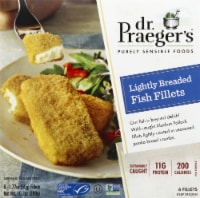 Dr. Praeger's Lightly Breaded Fish Fillets Perspective: Main