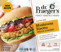 Dr. Praeger's® Mushroom Risotto Veggie Burgers