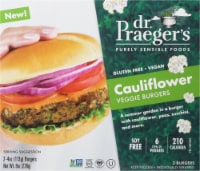 Dr. Praeger's® Cauliflower Veggie Burgers Perspective: Main