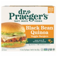 Dr. Praeger's Gluten Free Black Bean Quinoa Veggie Burgers