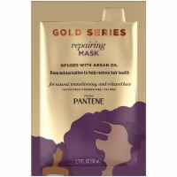 Pantene Gold Series Sulfate-Free Repairing Mask Treatment with Argan Oil for Curly Coily Hair Perspective: Main