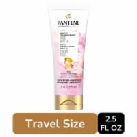 Pantene Nutrient Blends Miracle Moisture Boost Conditioner with Rose Water Sulfate Free Travel Size Perspective: Main