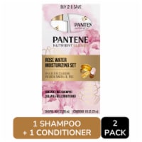 Pantene Rosewater Sulfate Free Shampoo and Conditioner Set