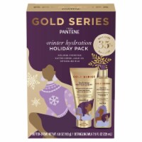 Pantene GOLD Series Winter Hydration Hair Treatment Holiday Pack Perspective: Main