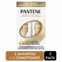 Pantene Daily Moisture Renewal Shampoo and Conditioner Set, 72 HR Lush Moisture Perspective: Main