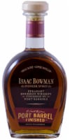 Isaac Bowman® Port Barrel Distilled Finished Straight Bourbon Whiskey Perspective: Main