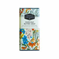 Seattle Chocolate Hazelnut Butter Crisp Milk Chocolate Candy Bar Perspective: Main