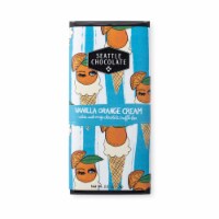 Seattle Chocolate Summer Vanilla Orange Cream White Chocolate Truffle Candy Bar Perspective: Main