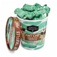 Seattle Chocolate Mint Chip Chocolate Truffles