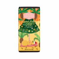 Seattle Chocolate Holiday Peanut Butter Crisp Milk Chocolate Truffle Bar Perspective: Main