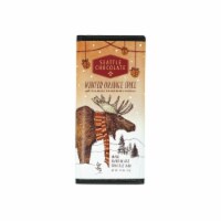 Seattle Chocolate Holiday Winter Orange Spice Milk Chocolate Truffle Bar Perspective: Main