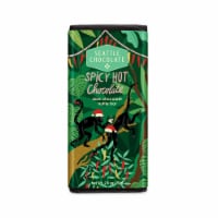 Seattle Chocolate Spicy Hot Chocolate Dark Truffle Holiday Candy Bar Perspective: Main