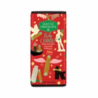 Seattle Chocolate Holy Cannoli White & Dark Truffle Holiday Candy Bar Perspective: Main