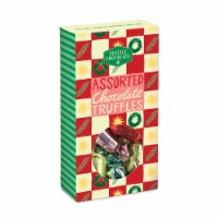 Seattle Chocolate Assorted Truffles Holiday Candy Gift Box Perspective: Main