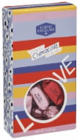 Seattle Chocolate Valentines Love Assorted Chocolate Truffles Candy Gift Box Perspective: Main