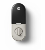 Nest x Yale Satin Nickel Lock - Silver Perspective: Main