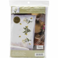 Tobin Stamped For Embroidery Pillowcase Pair 20 X30 -Buttercups