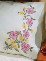 Tobin Stamped For Embroidery Pillowcase Pair 20 X30 -Fragrant Floral