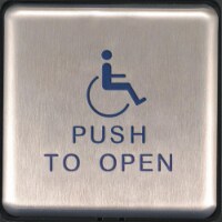 Bea Panther Switch,Square,Handicap Logo  10EMS4751