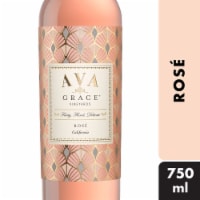 Ava Grace Wineyards Rose Wine Perspective: Main