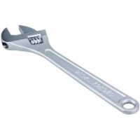18"  Boston Industrial Adjustable Wrench Chrome Vanadium Steel
