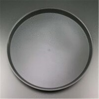 EMI Yoshi 28950 18 in. Round Deli Max Tray Black