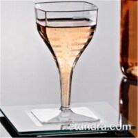 EMI Yoshi EMI-SWG2 Squares Mini Wine Glass 2 oz - Pack of 35407 - Clear
