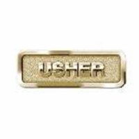 B & H Publishing Group 466062 Usher&#44; Magnetic Brass Badge