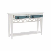Linon Elliana Wood Console Table in White