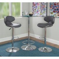 Jenna Adjustable 3PC Pub Set Grey